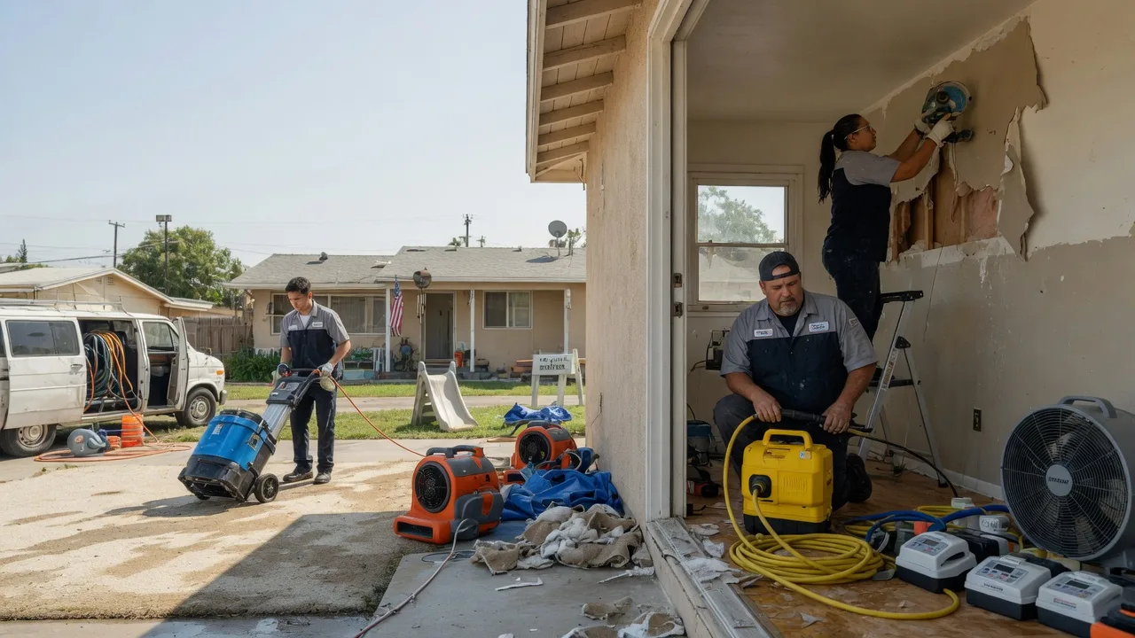 Water Damage Restoration in Louisiana near me